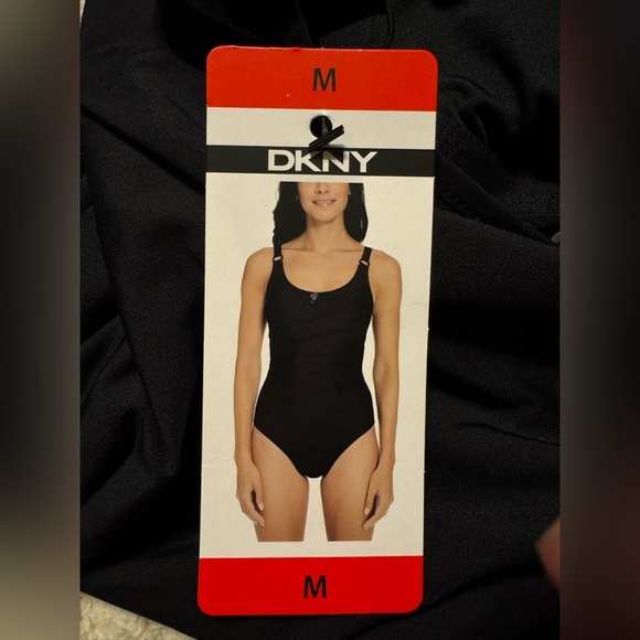 DKNY One Piece Starburst Swimsuit - Picture 12 of 13